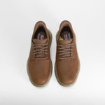 Zapato casual slip ins piel marrón SKECHERS