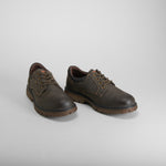 Zapato casual dentado cordón marrón RELIFE