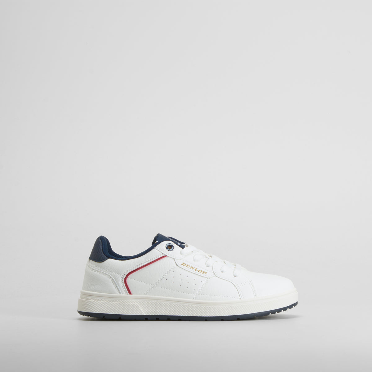 Zapatilla blanca casual suela gruesa DUNLOP