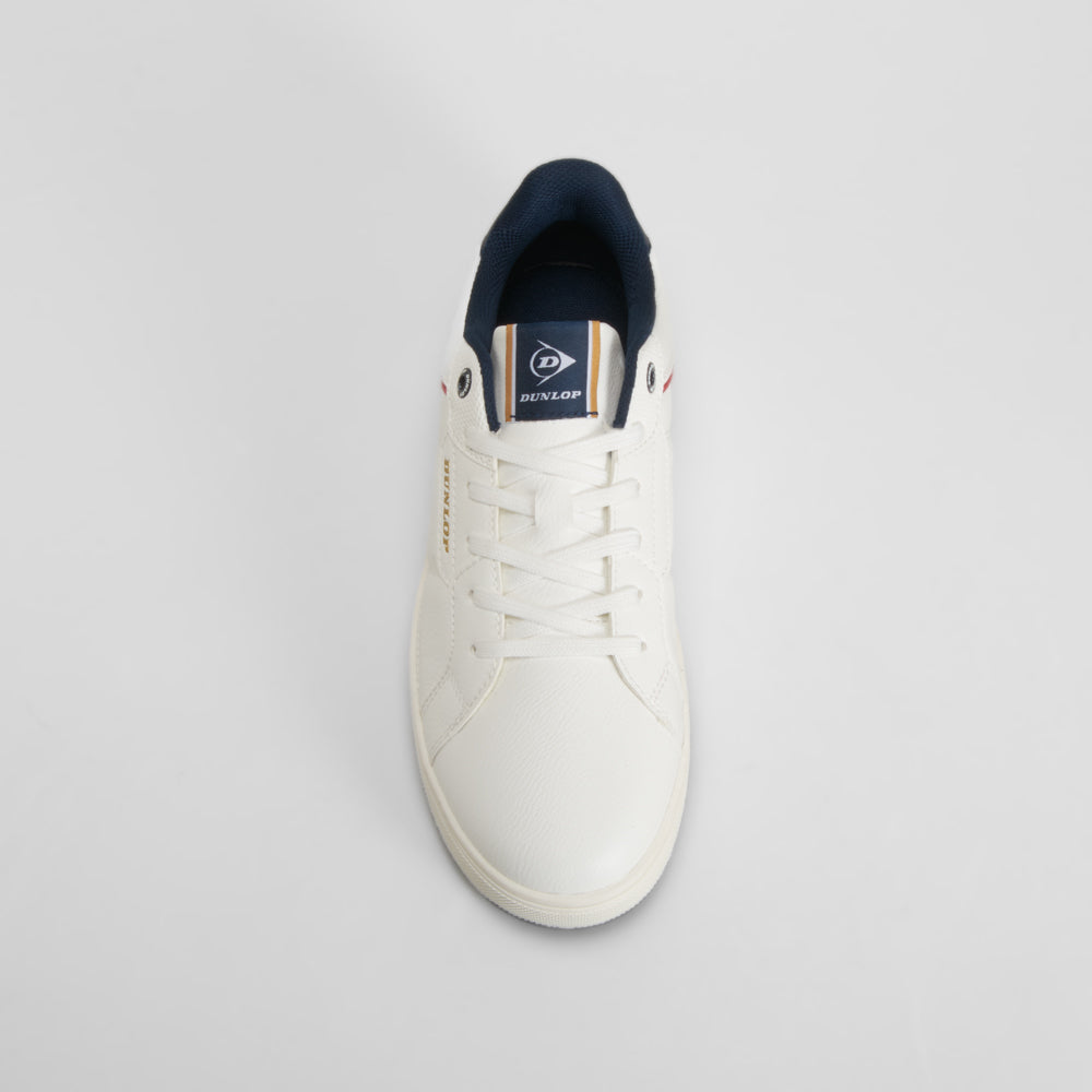 Zapatilla blanca casual suela gruesa DUNLOP