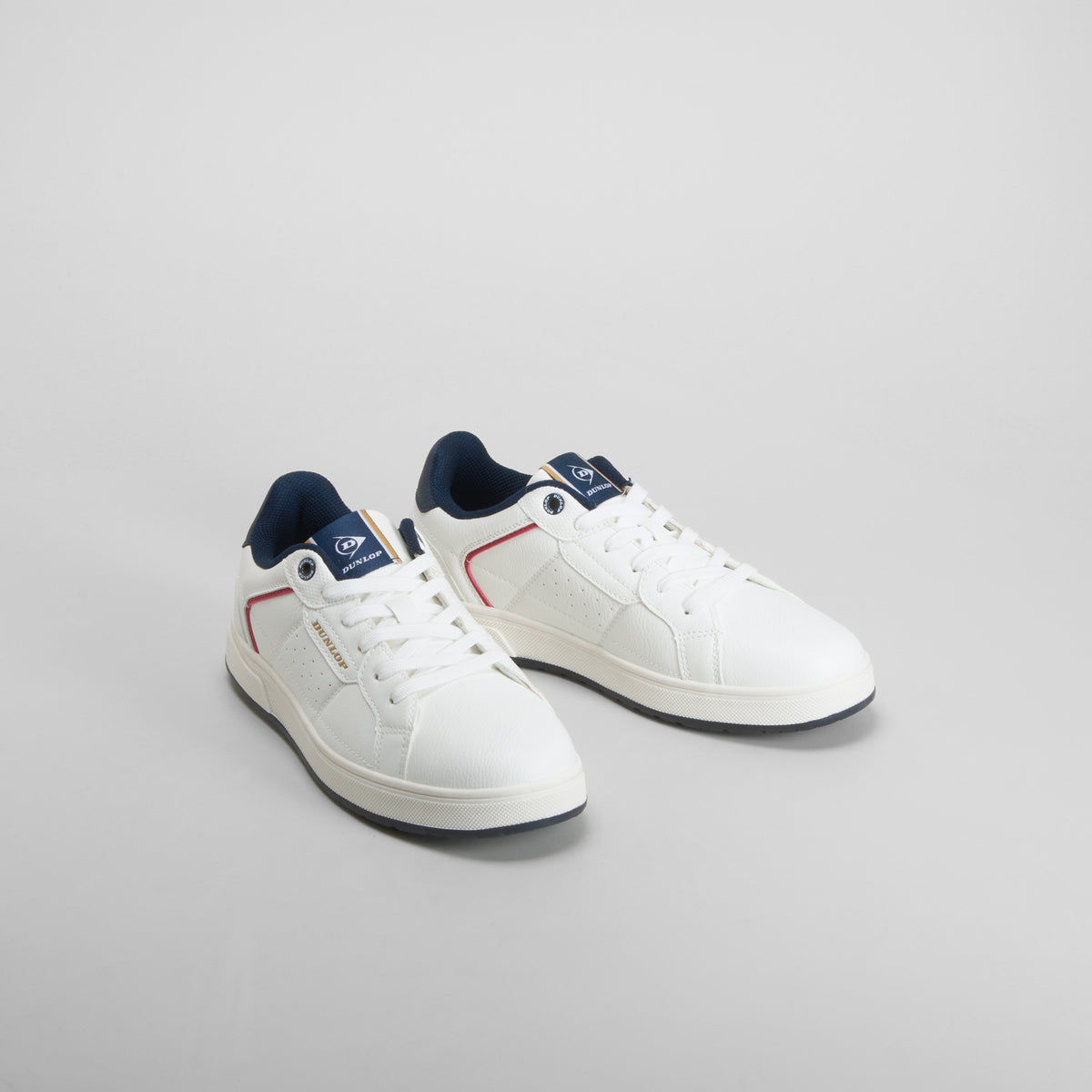 Zapatilla blanca casual suela gruesa DUNLOP
