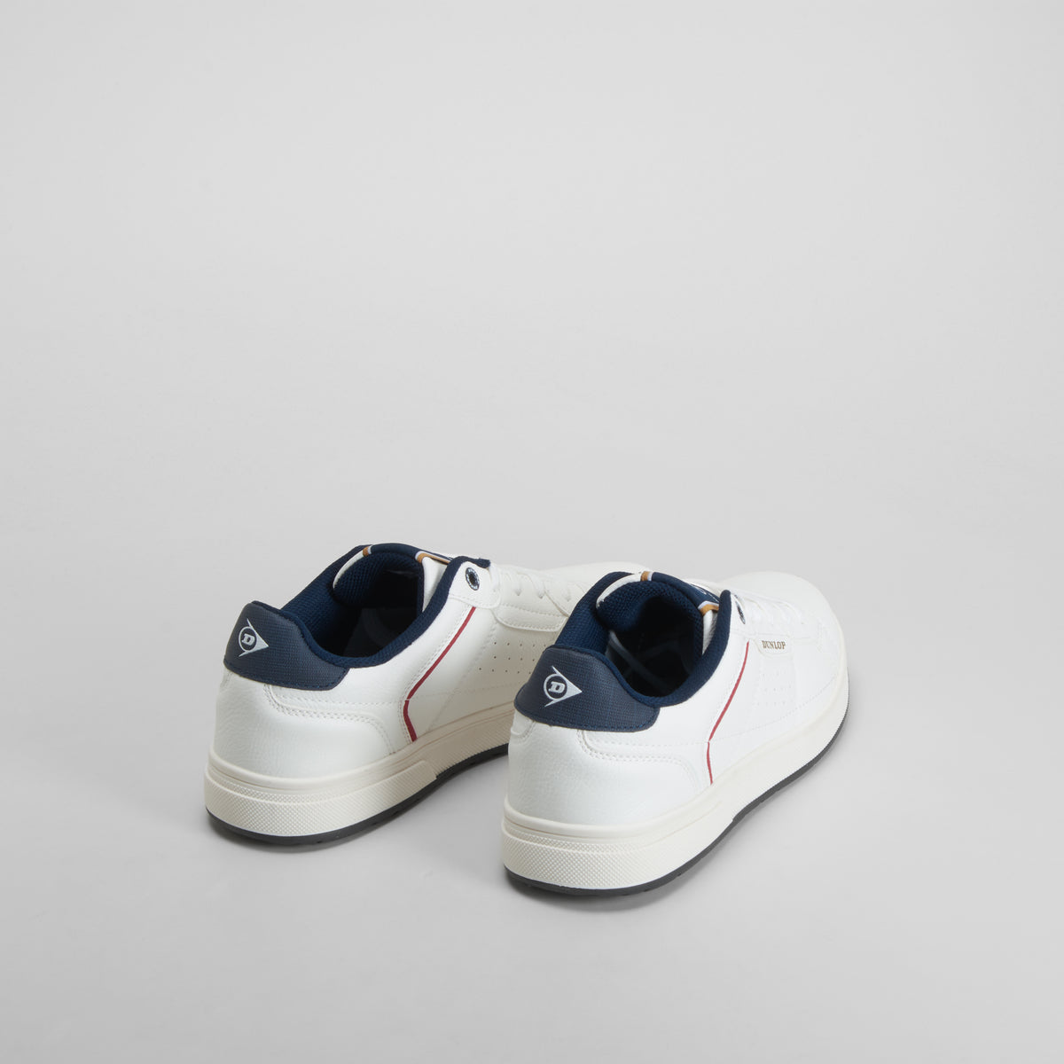 Zapatilla blanca casual suela gruesa DUNLOP