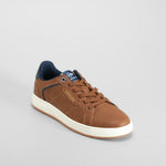 Zapatilla marrón suela clara cordones DUNLOP