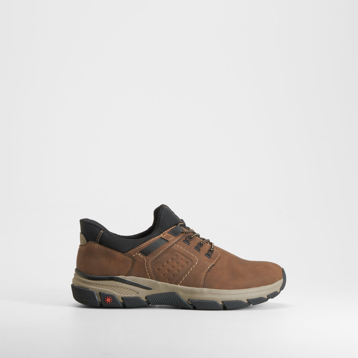 Zapatilla deportiva urbana calcetín marrón RELIFE