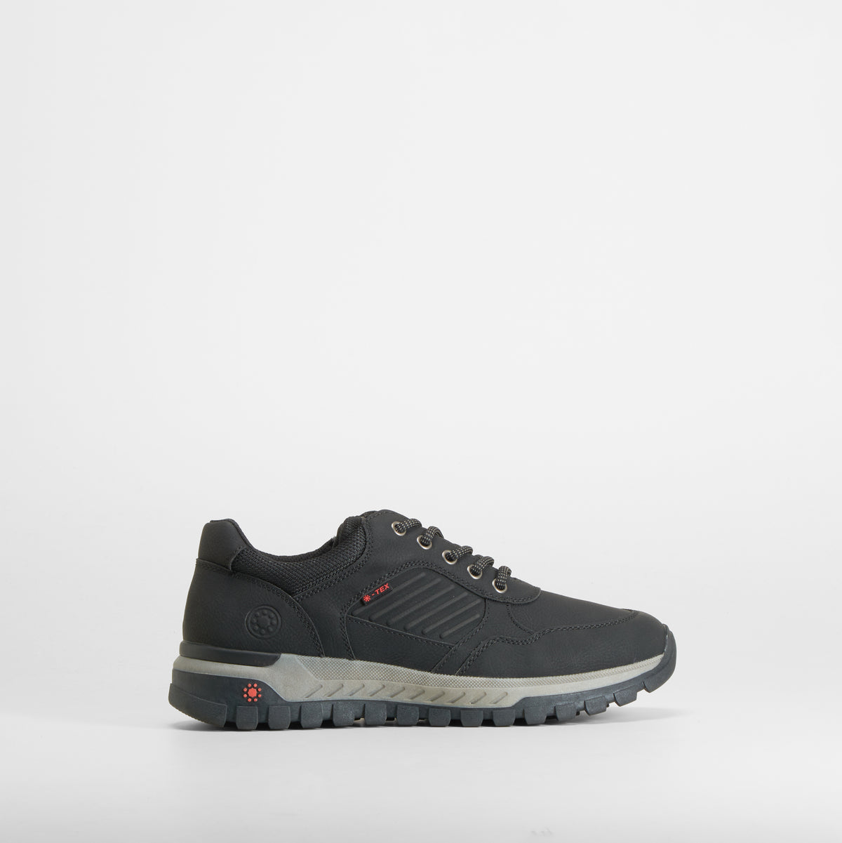 Zapatilla casual water repellent negra RELIFE
