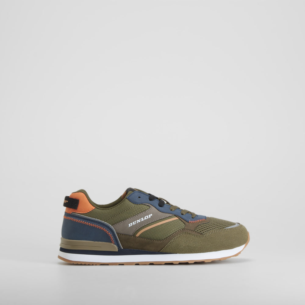 Sneaker retro jogger verde DUNLOP