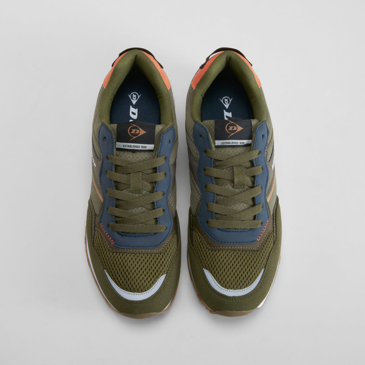 Sneaker retro jogger verde DUNLOP