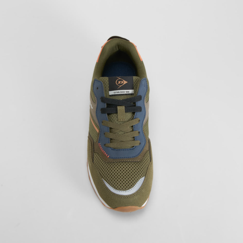 Sneaker retro jogger verde DUNLOP