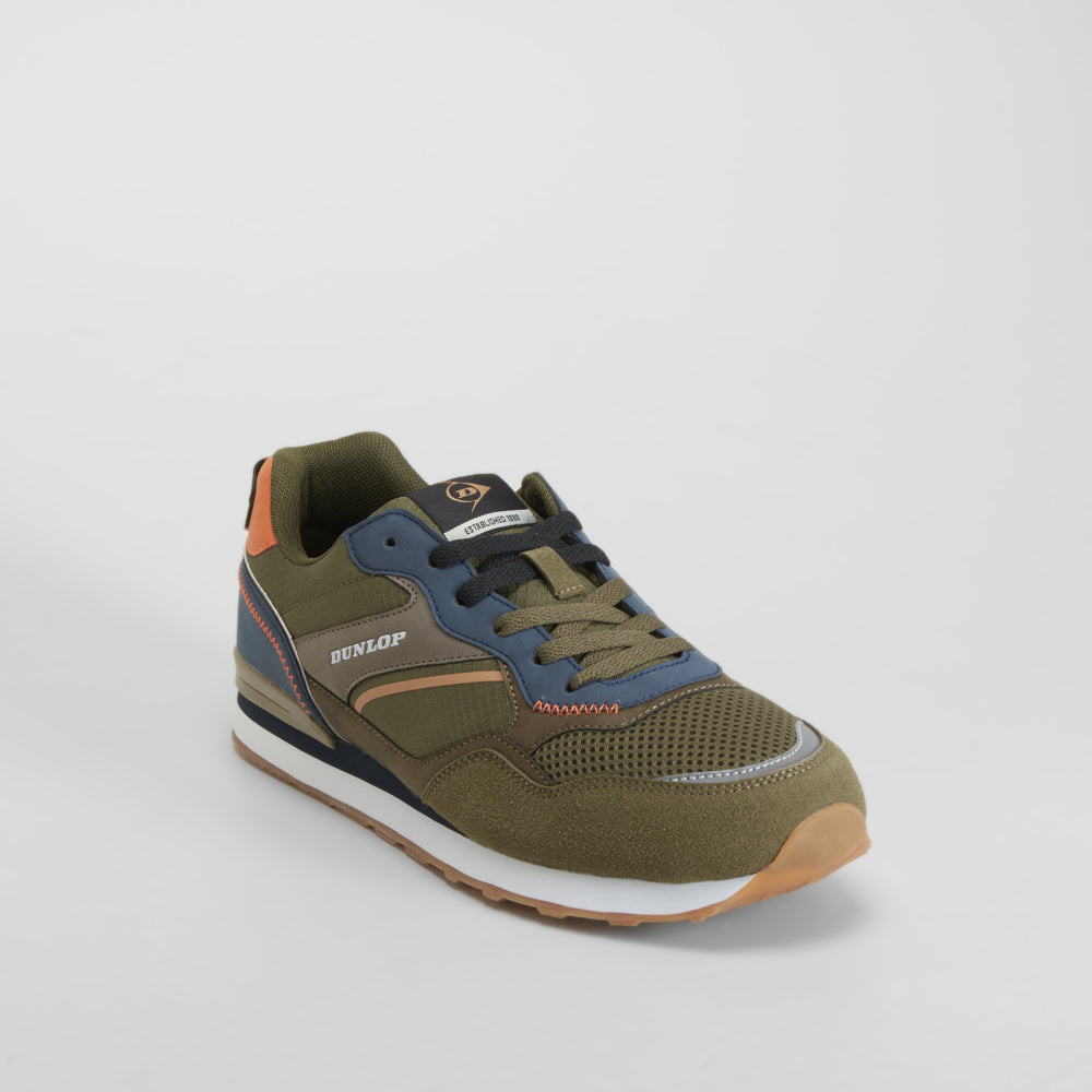 Sneaker retro jogger verde DUNLOP