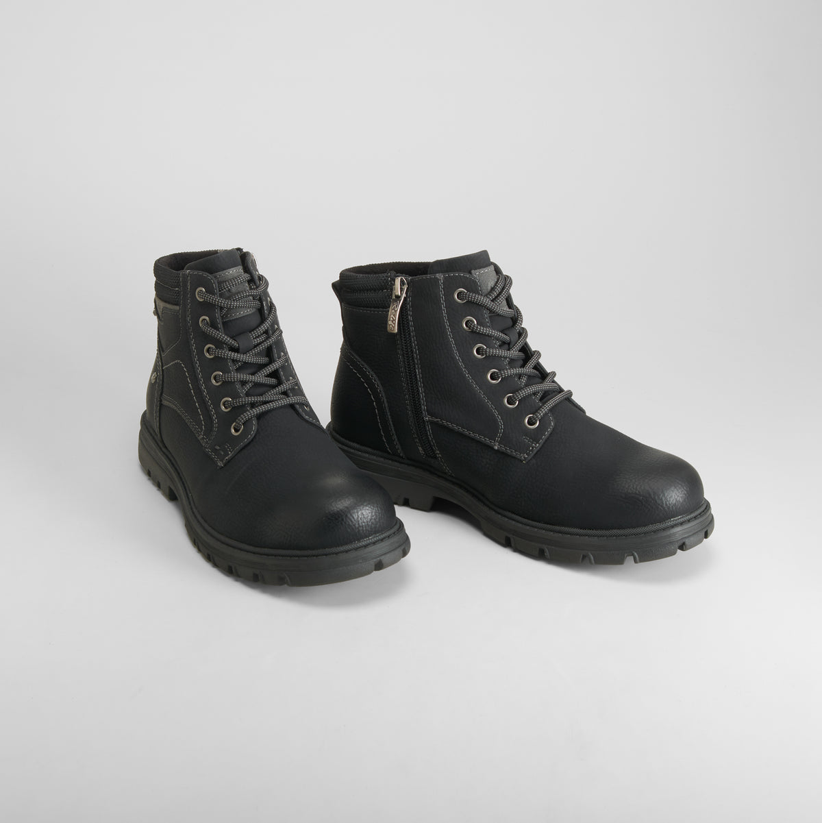 Botín casual cordones negro RELIFE