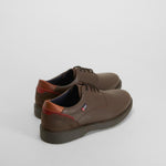 Zapato clásico blucher sport piel marrón COMFEET