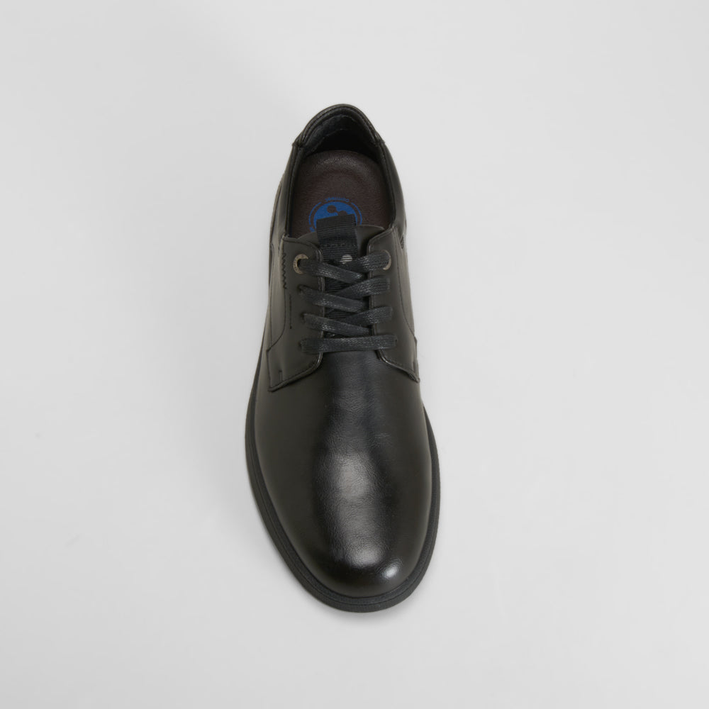 Blucher casual cordones negro COMFEET