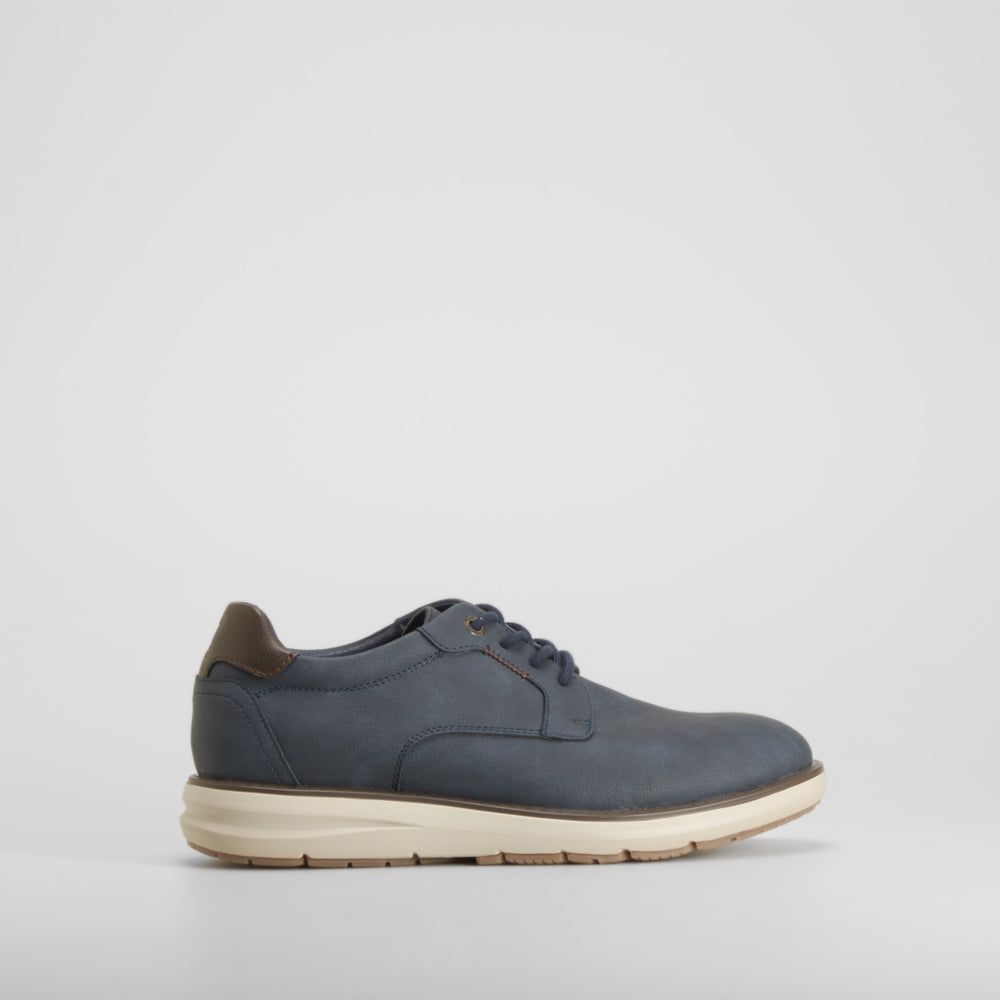 Zapato cordones azul COMFEET