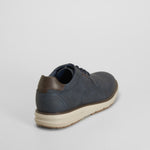Zapato cordones azul COMFEET