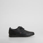 Zapato elástico piel negro COMFEET
