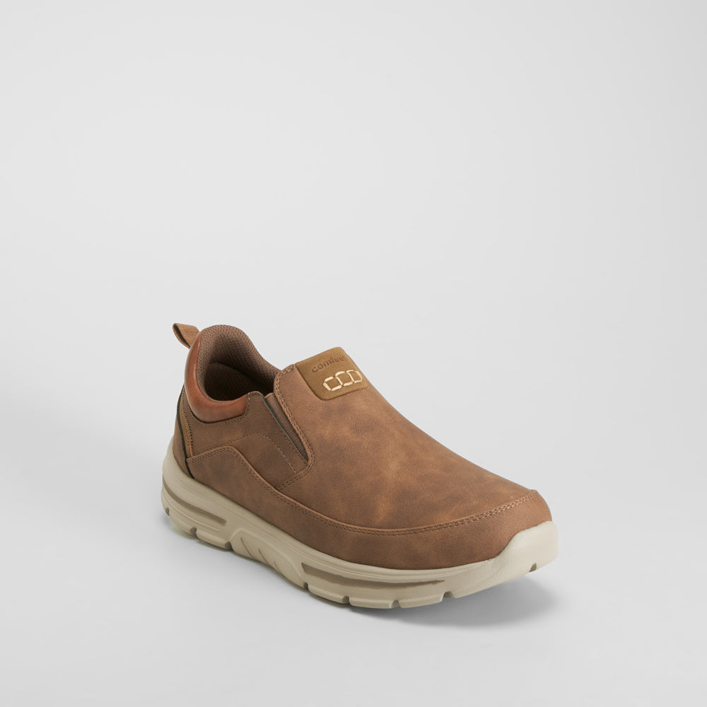 Zapato casual slip on beige COMFEET