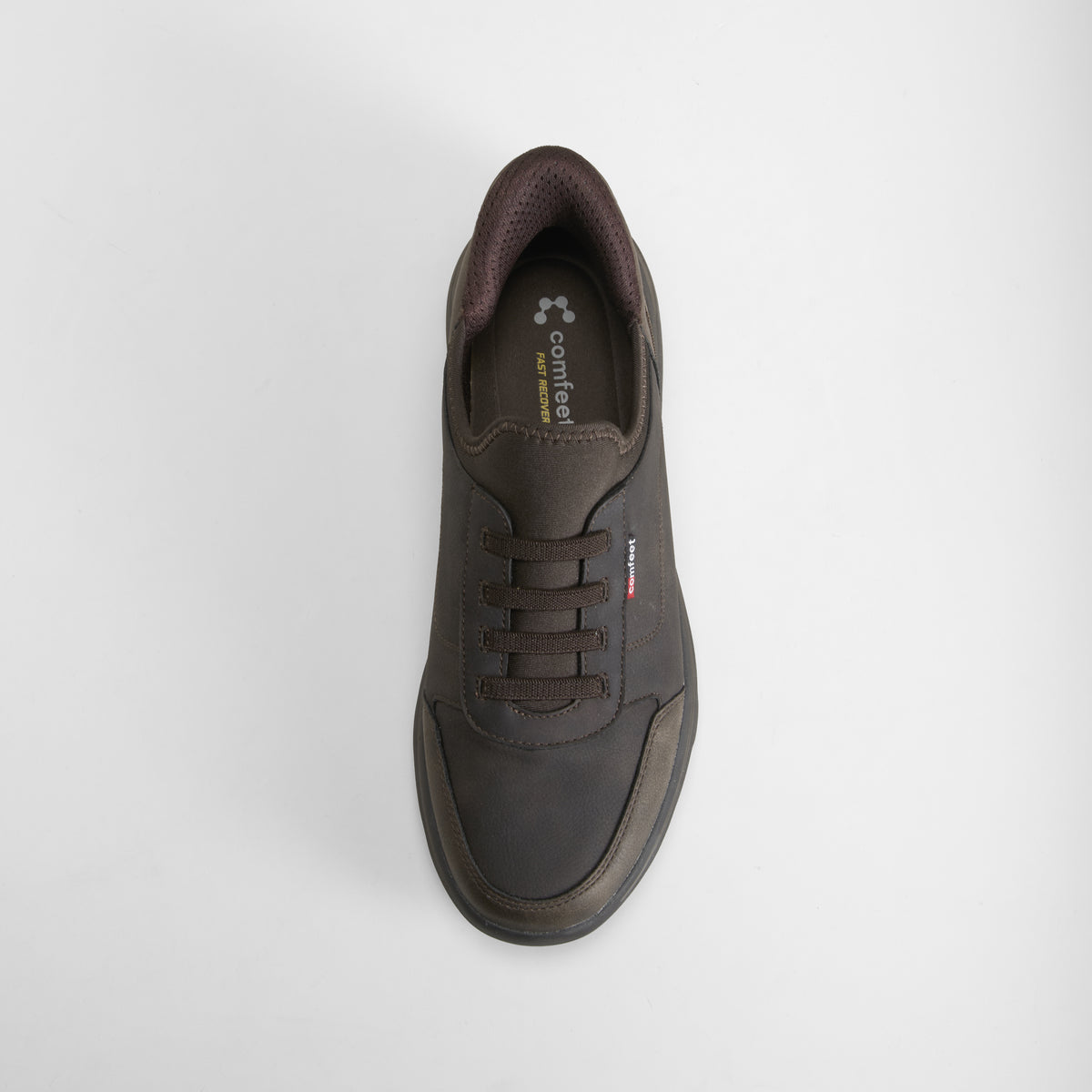 Zapato casual slip on handsfree marrón COMFEET
