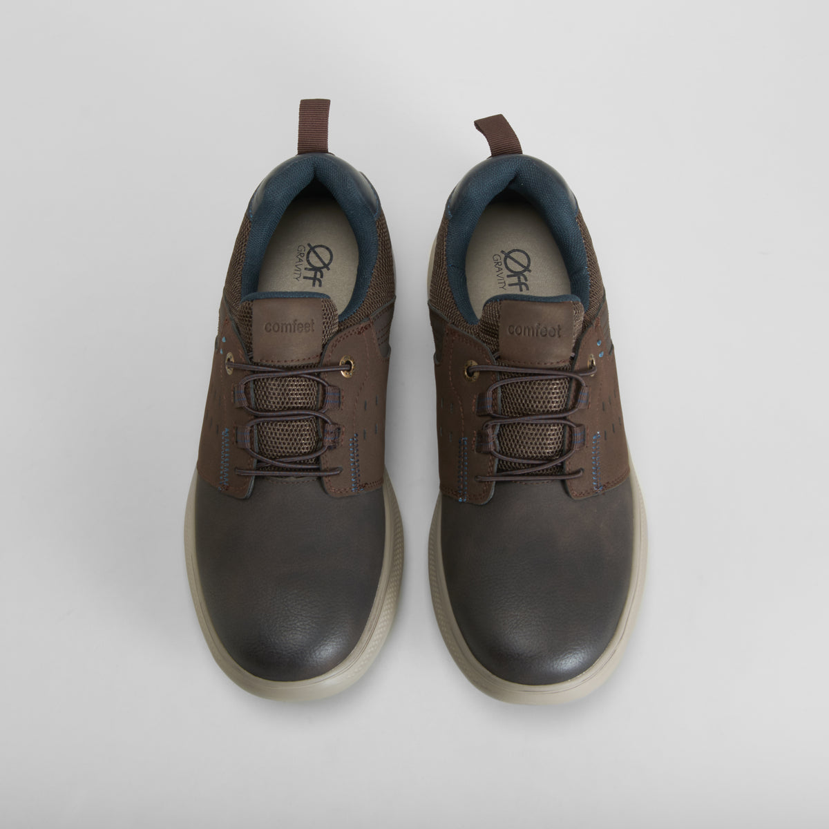 Blucher bungees Off Gravity Arin marrón COMFEET