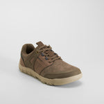 Zapatilla barefoot marron suela alta COMFEET