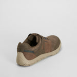 Zapatilla barefoot marron suela alta COMFEET