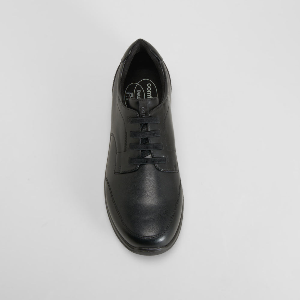 Deportivo elásticos Double Fit negra Comfeet