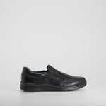 Zapato elegante negro tipo mocasín COMFEET