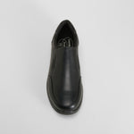 Zapato elegante negro tipo mocasín COMFEET