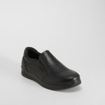 Zapato elegante negro tipo mocasín COMFEET