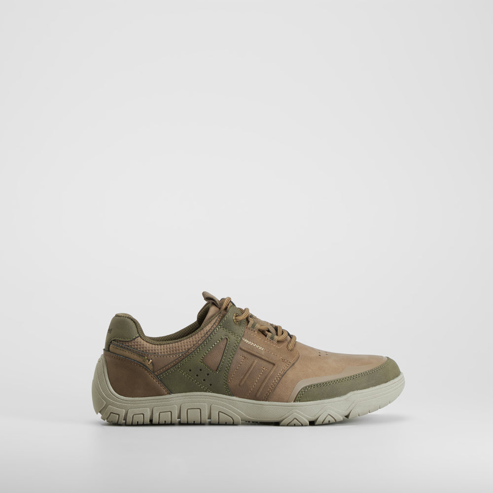 Zapatilla urbana Barefoot verde COMFEET