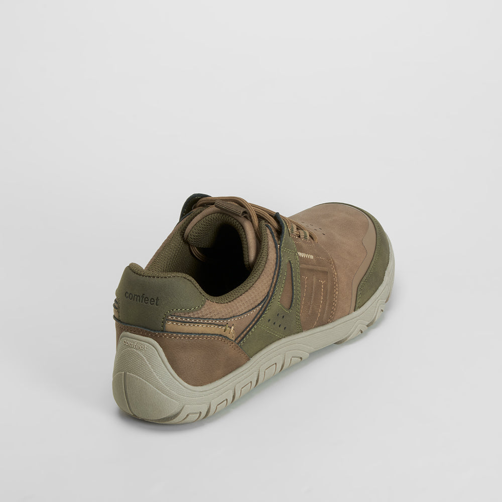 Zapatilla urbana Barefoot verde COMFEET