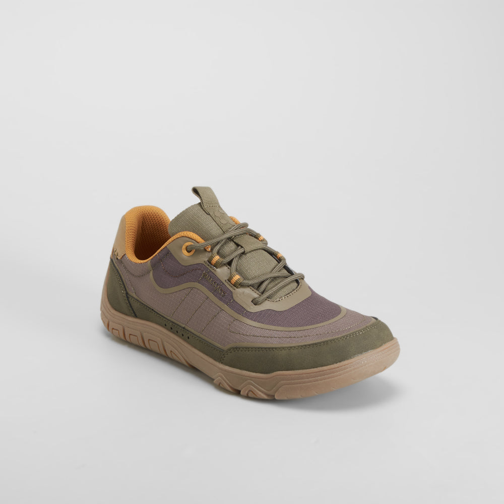 Deportiva barefoot cómoda verde COMFEET