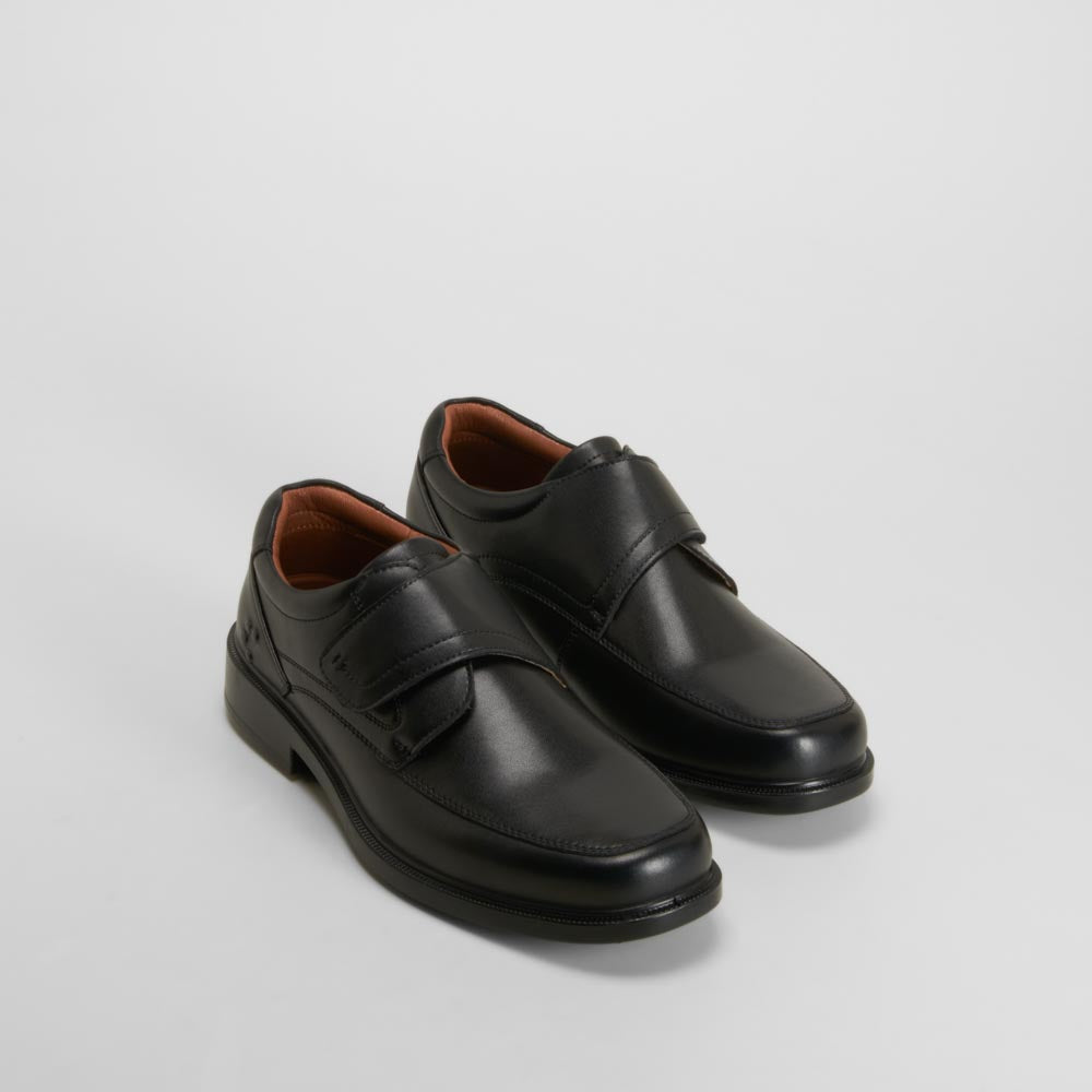 Zapato blucher vestir piel negro COMFEET