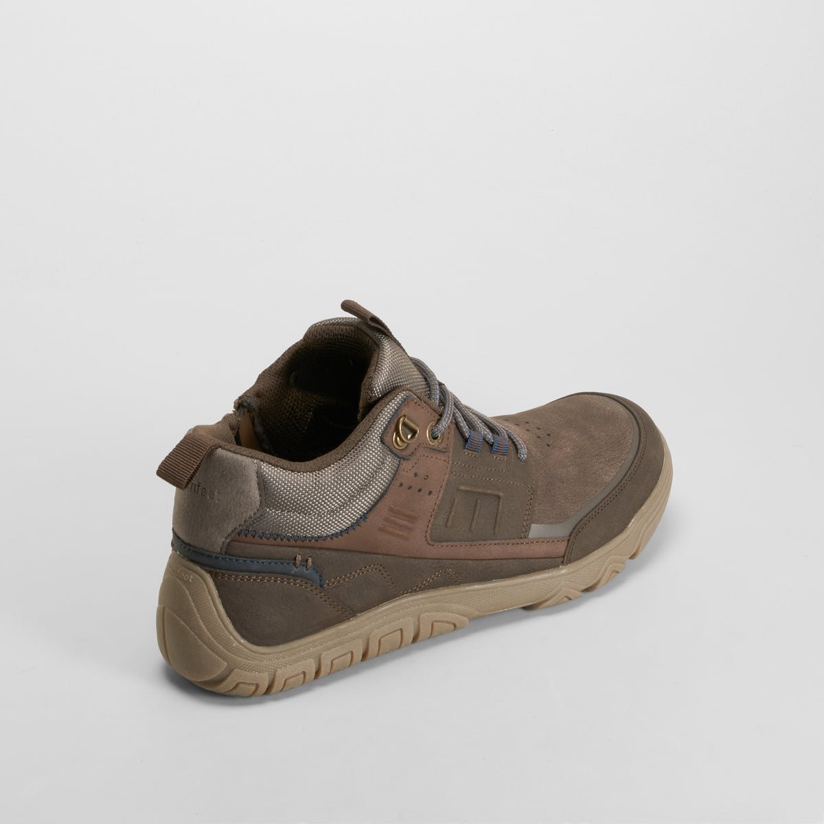 Botín casual barefoot confort marrón COMFEET