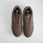 Zapatilla deportiva retro jogger marrón LOIS