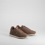 Zapatilla deportiva retro jogger marrón LOIS