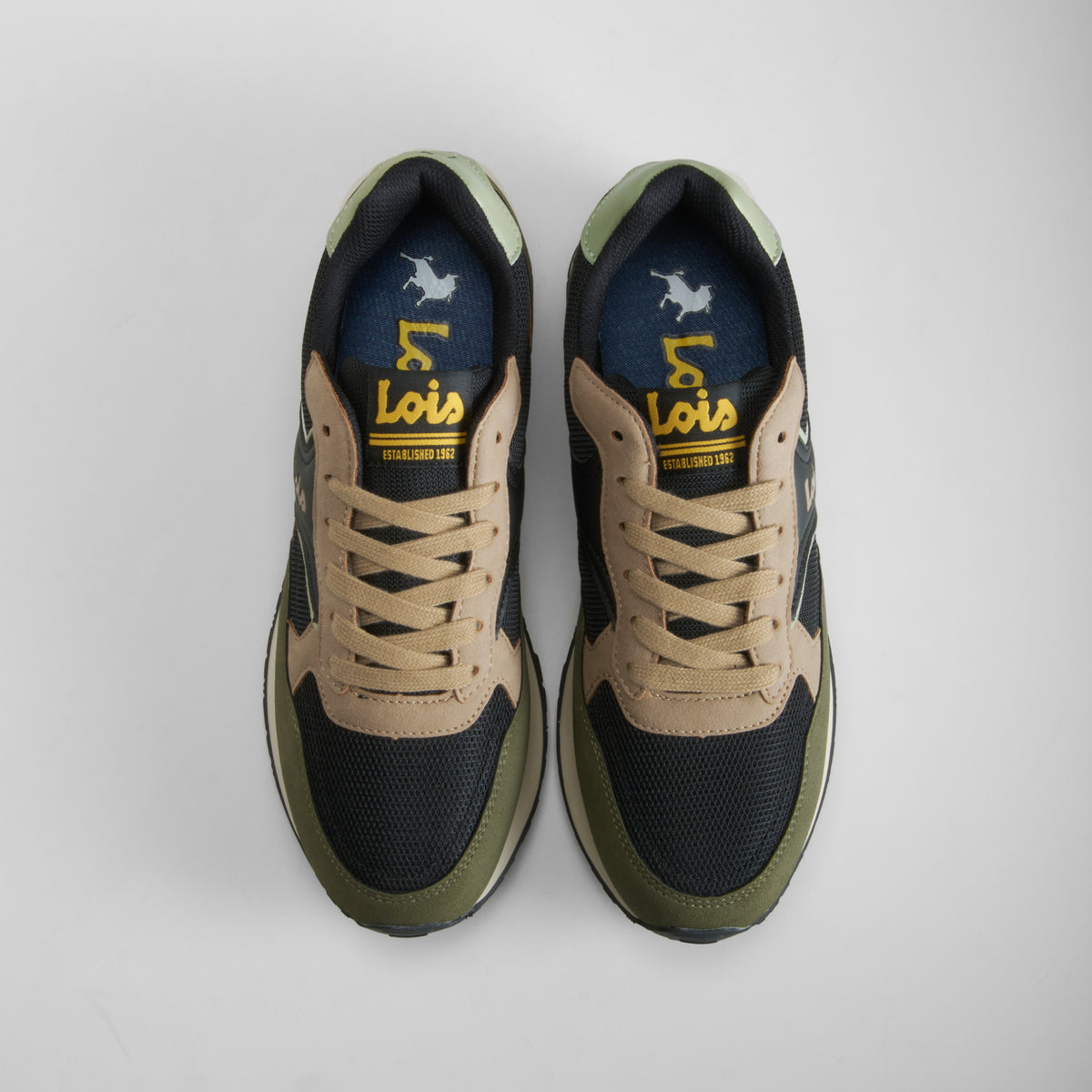 Retro jogger deportiva negro LOIS