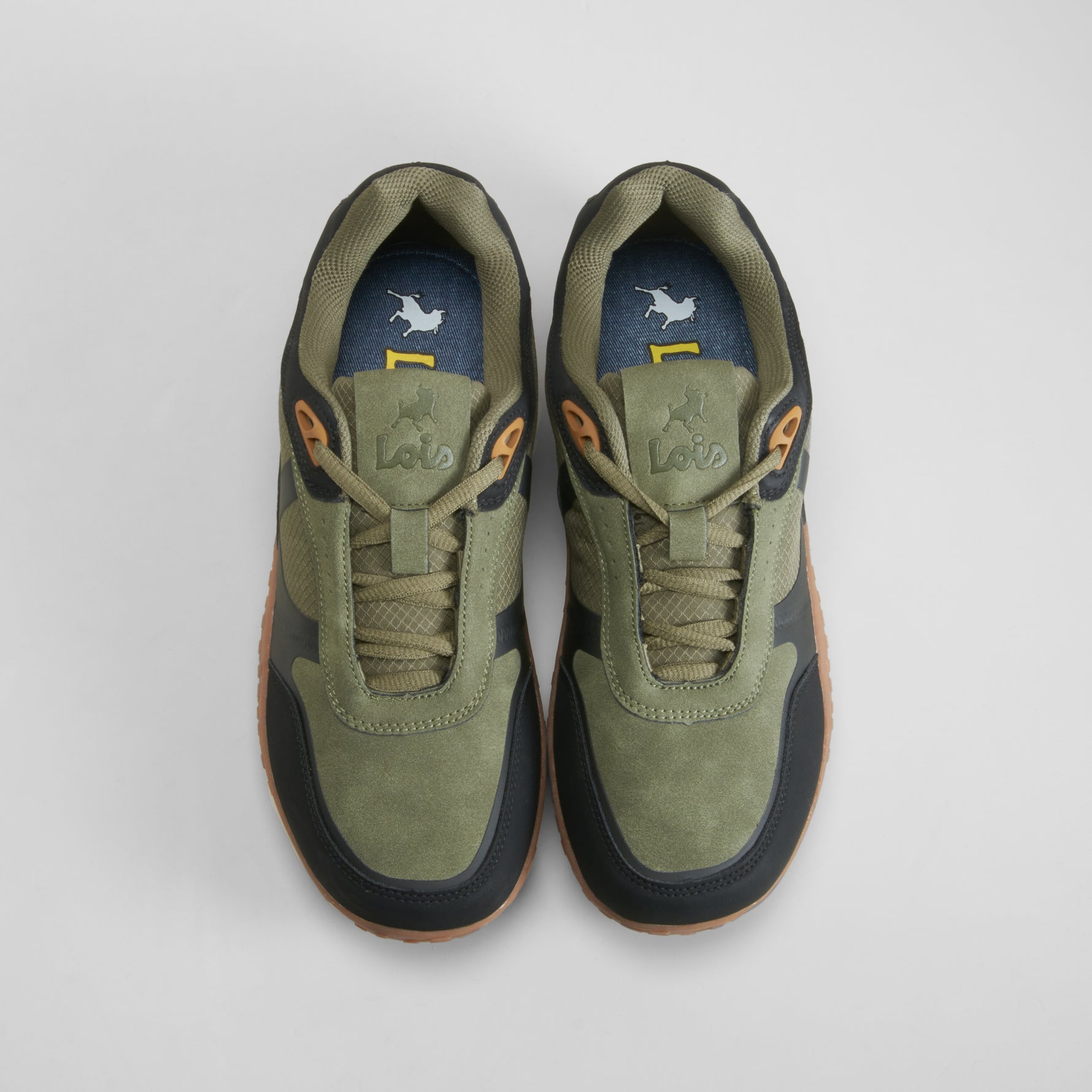 Zapatilla deportiva barefoot verde LOIS