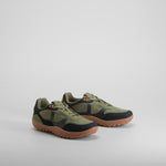Zapatilla deportiva barefoot verde LOIS