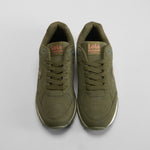 Retro jogger logo deportiva verde LOIS