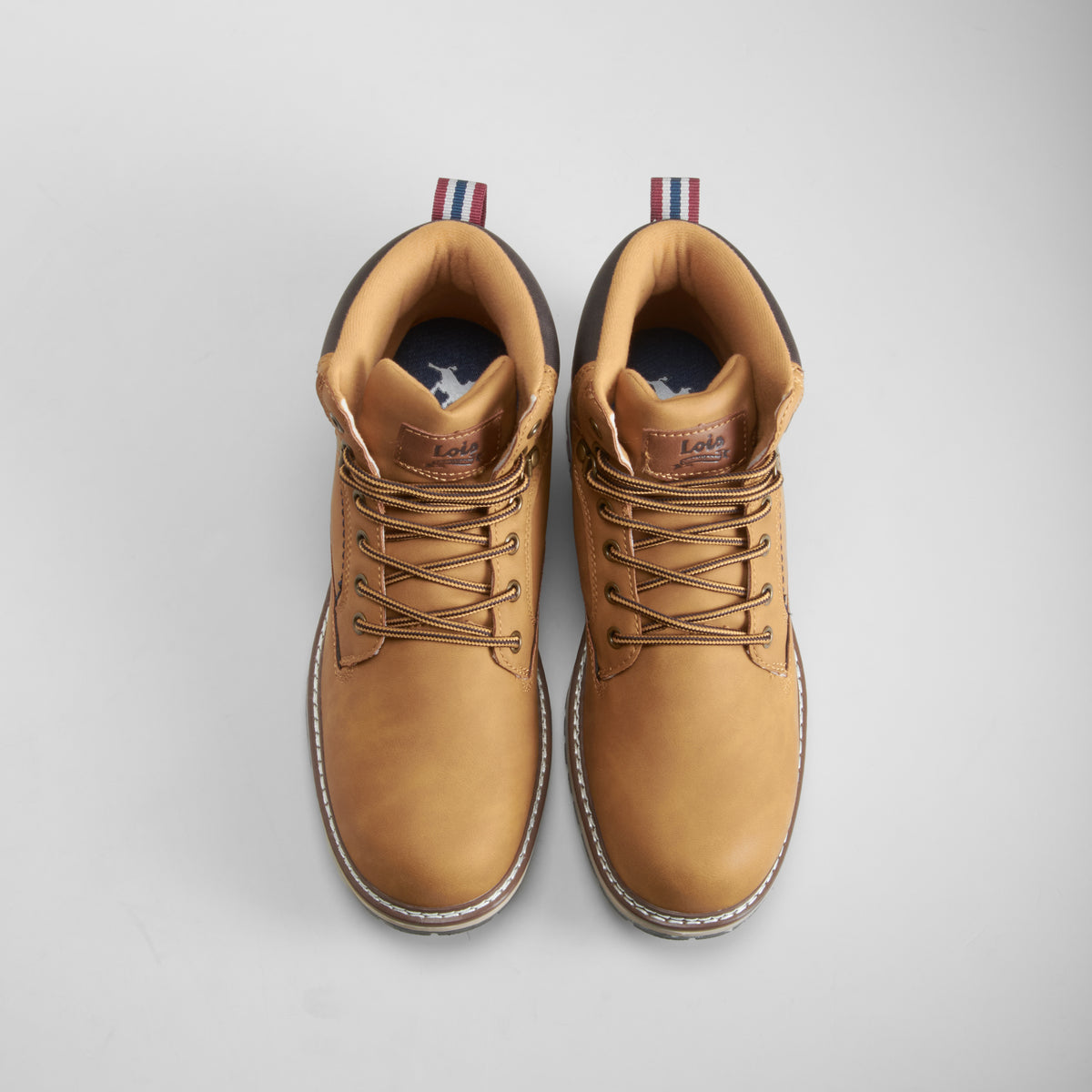 Bota casual urbano beige LOIS