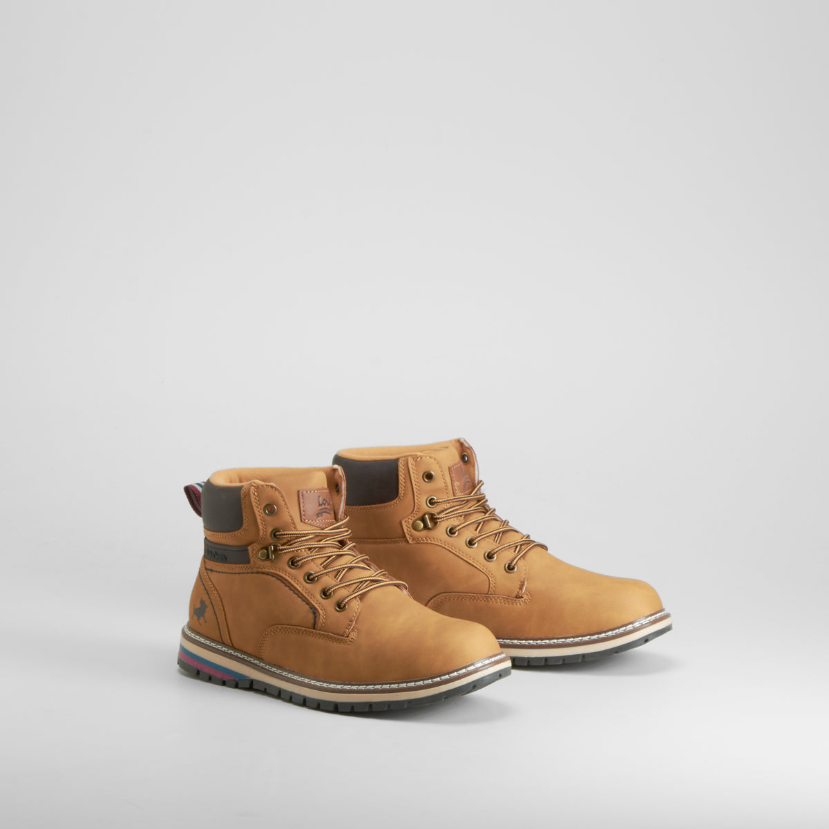 Bota casual urbano beige LOIS