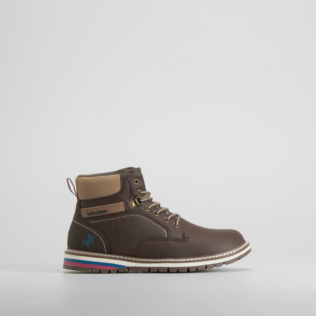 Bota casual urbano marrón LOIS