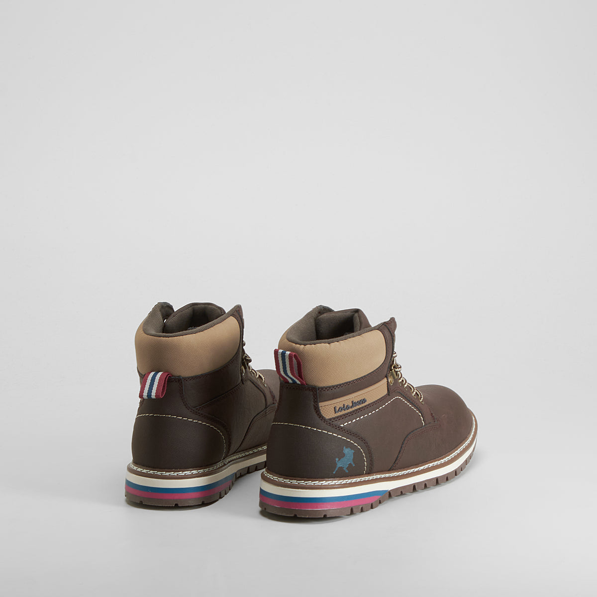 Bota casual urbano marrón LOIS