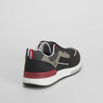 Zapatilla casual retrojogger negra NYC