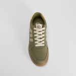 Zapatilla verde casual suela marrón NYC