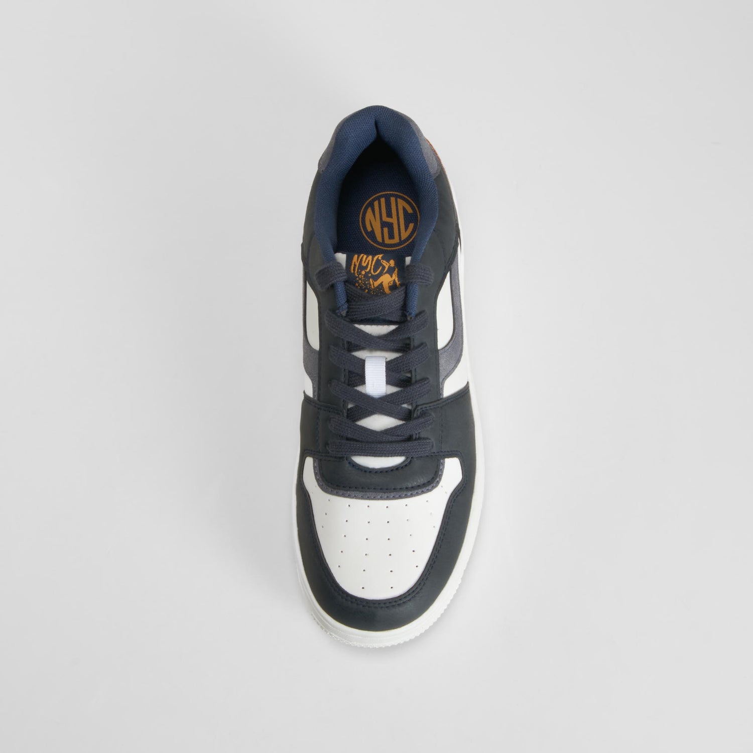 Zapatilla urbana cordón azul NYC
