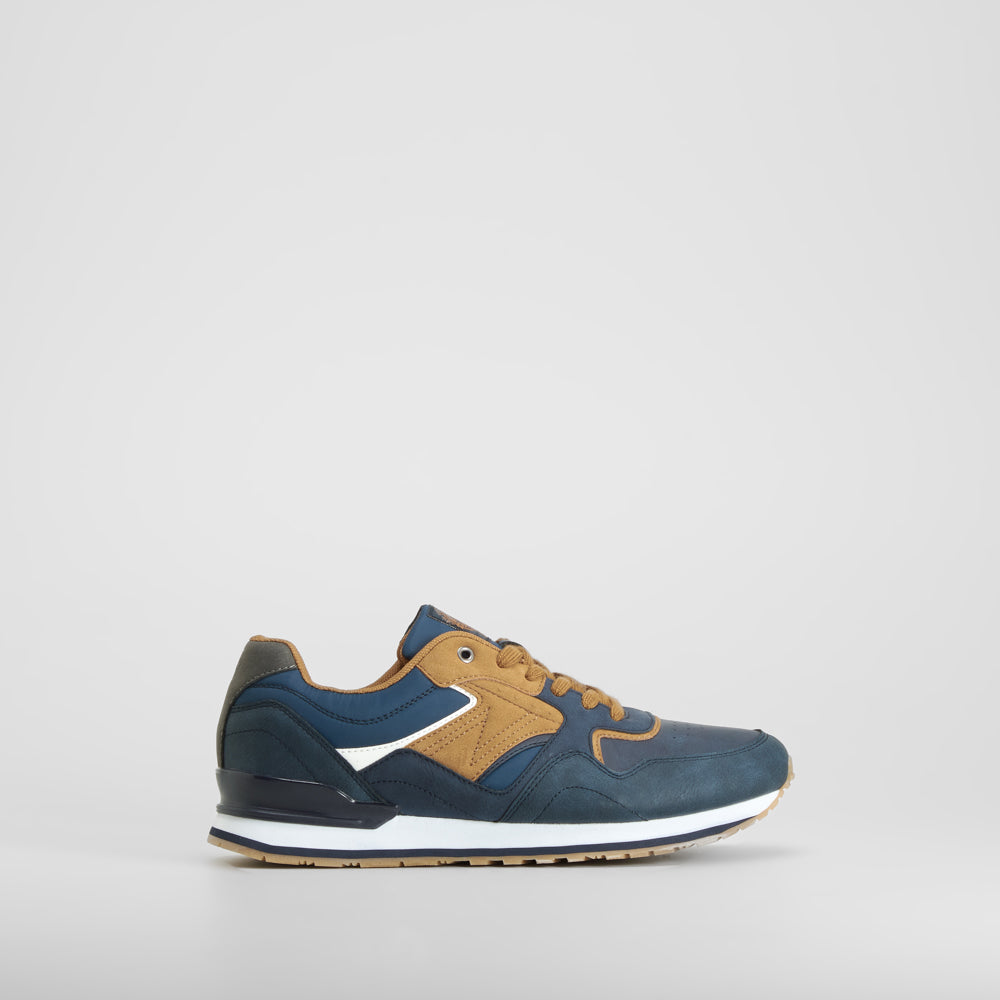 Deportiva retro runner azul NYC