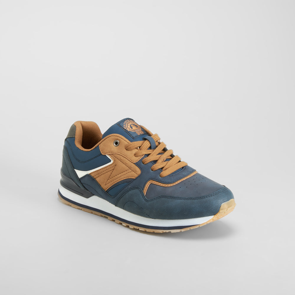 Deportiva retro runner azul NYC