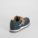 Deportiva retro runner azul NYC