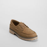 Zapato náutico dentado beige SENDA ROAD